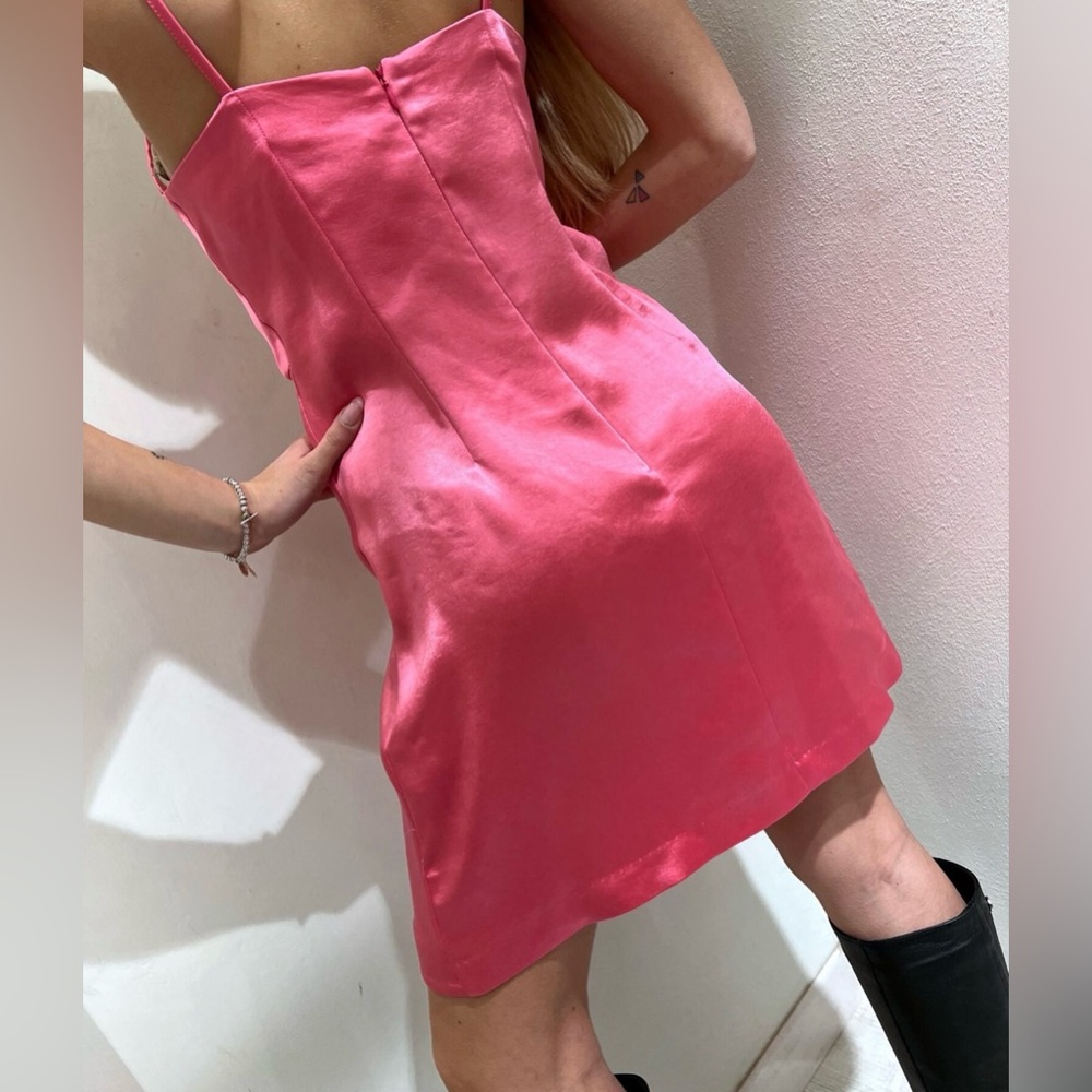 KONTATTO Fuchsia Women’s Short Dress Size Small NWT - Picture 3 of 4